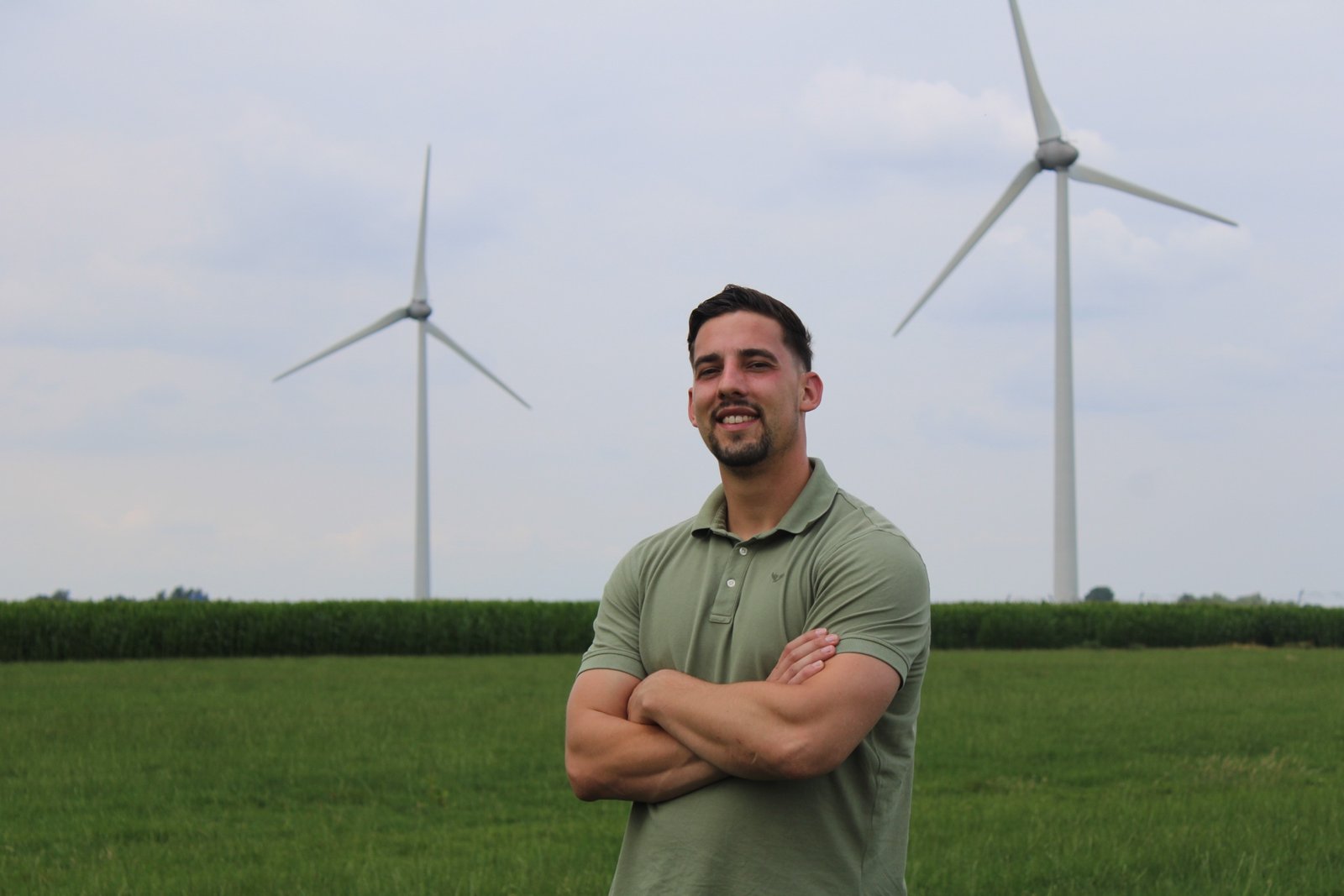 GreenDee bij windmolens