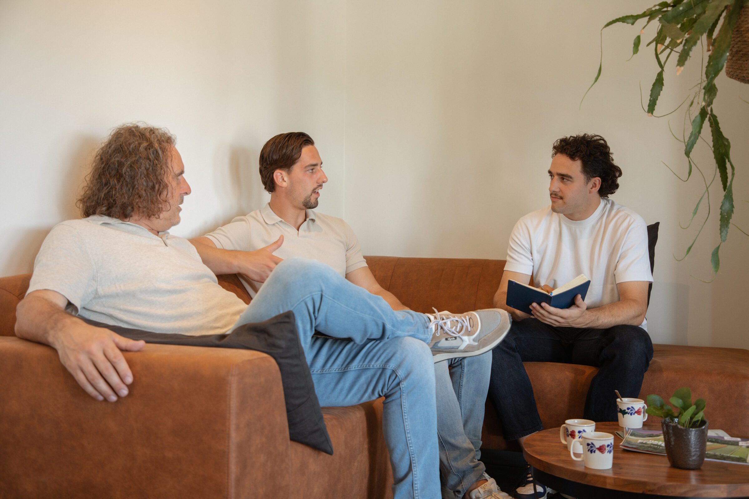 Het team van GreenDee in gesprek